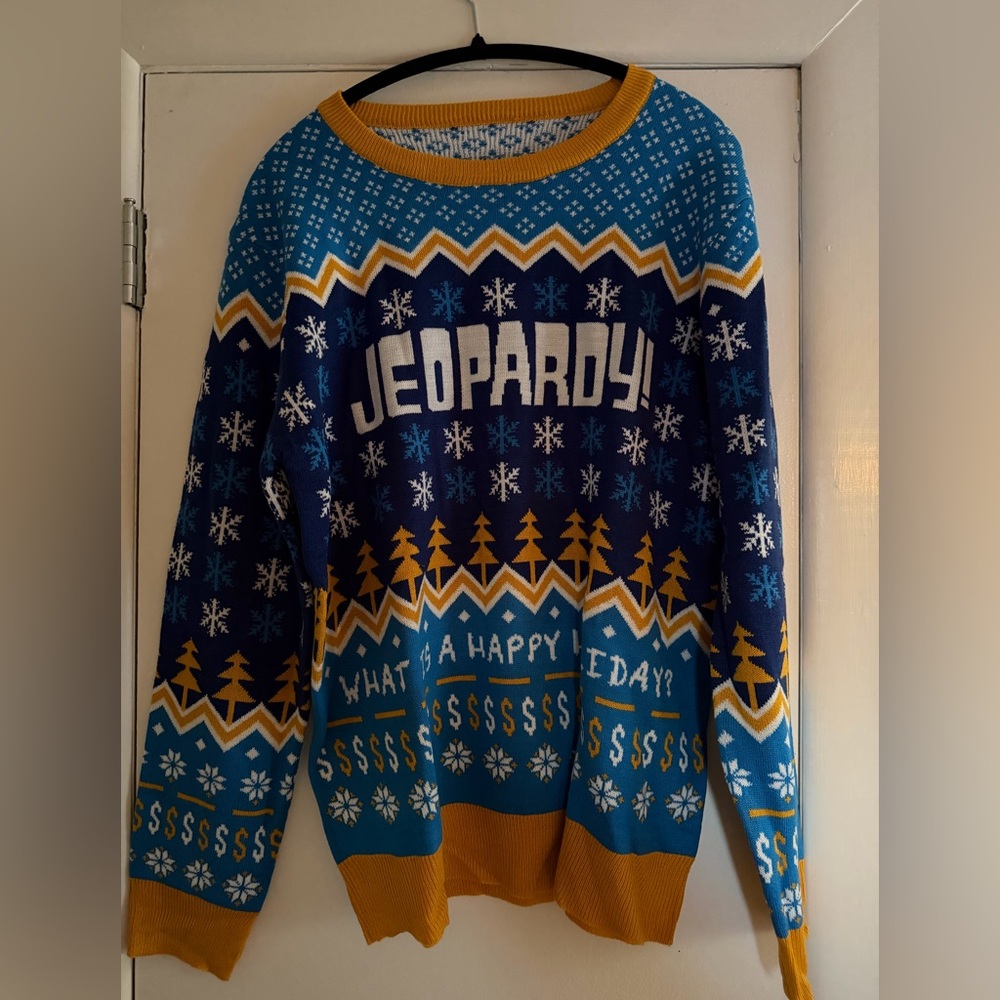 Jeopardy! Holiday Sweater